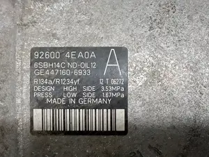 Foto de COMPRESOR AIRE ACONDICIONADO NISSAN QASHQAI (J11E) referencia 926004EA0A foto 3