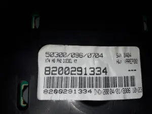 Foto de CUADRO INSTRUMENTOS SIN MARCA SIN MODELO referencia 8200291334 foto 2