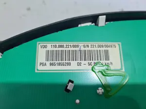 Foto de CUADRO INSTRUMENTOS PEUGEOT 407 referencia 9651855280 foto 7