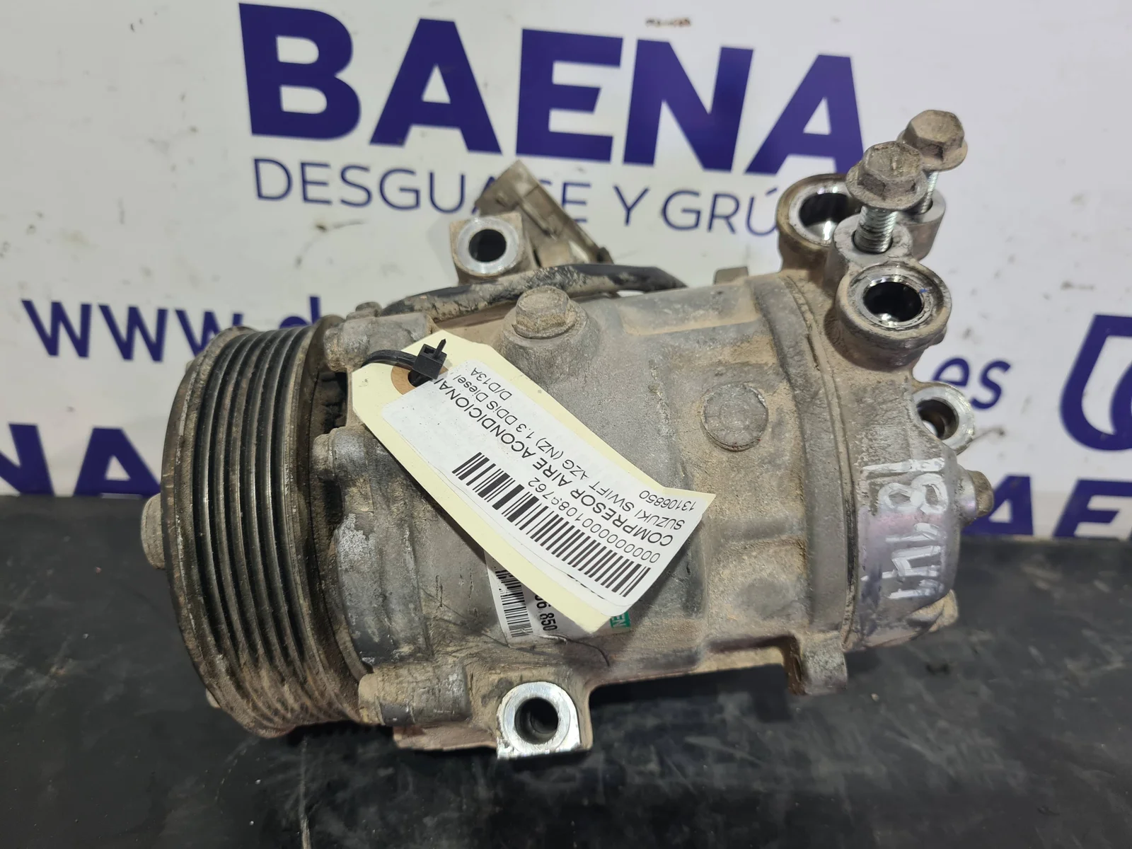Foto de COMPRESOR AIRE ACONDICIONADO SUZUKI SWIFT (AGZ/AZH/NZ) referencia 13106850