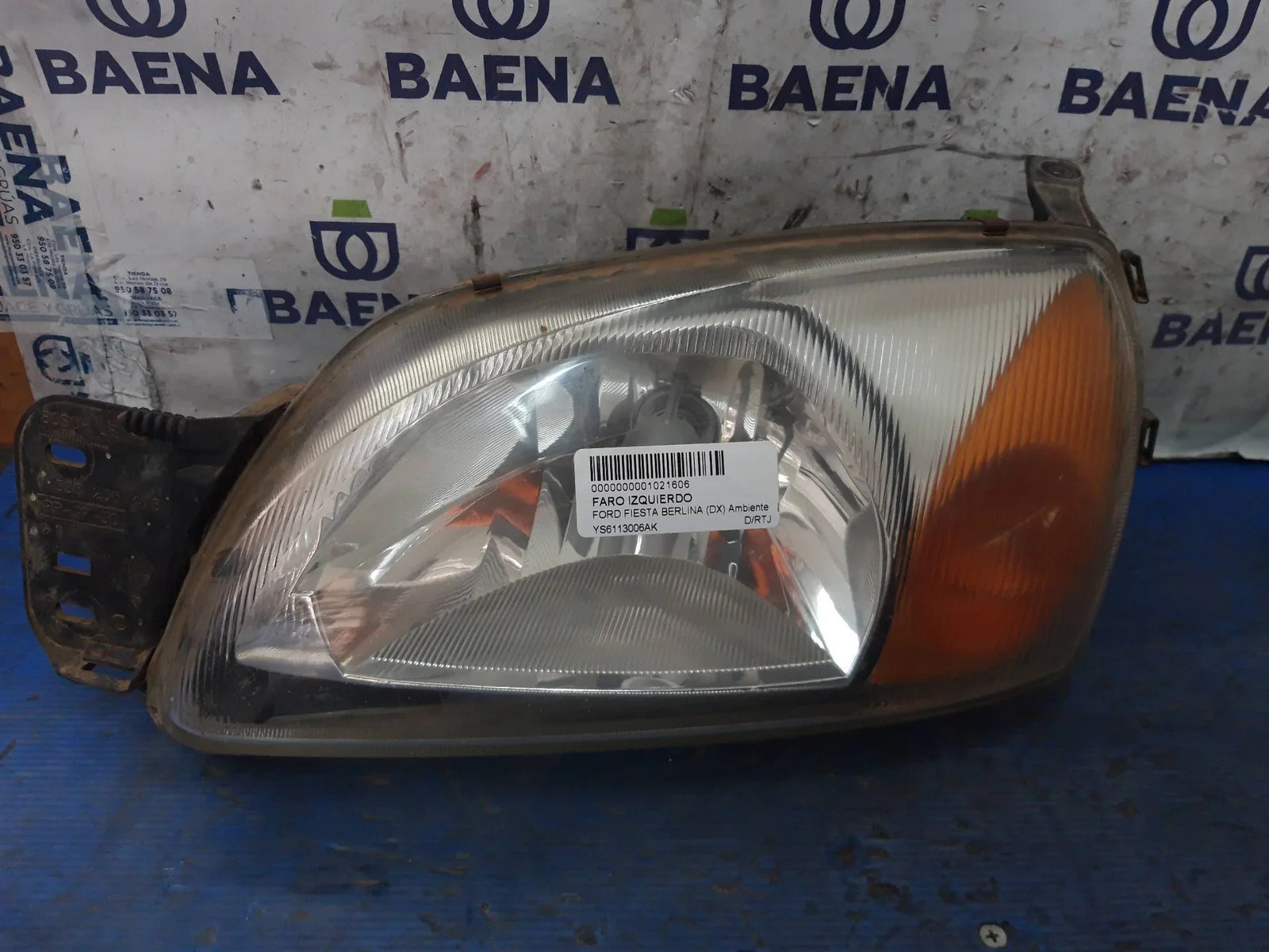 Foto de FARO IZQUIERDO FORD FIESTA BERLINA (DX) referencia YS6113006AK