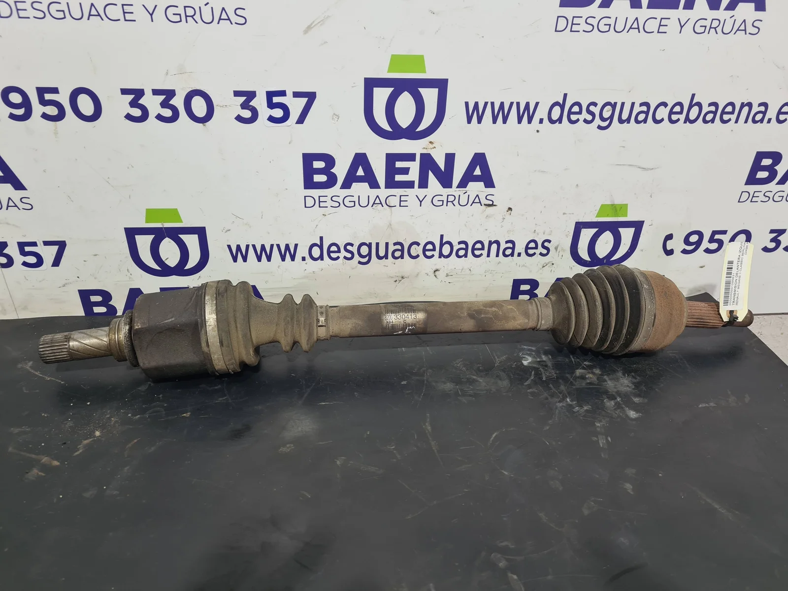 Foto de TRANSMISION DELANTERA IZQUIERDA RENAULT MEGANE II CLASSIC BERLINA referencia 8200330413