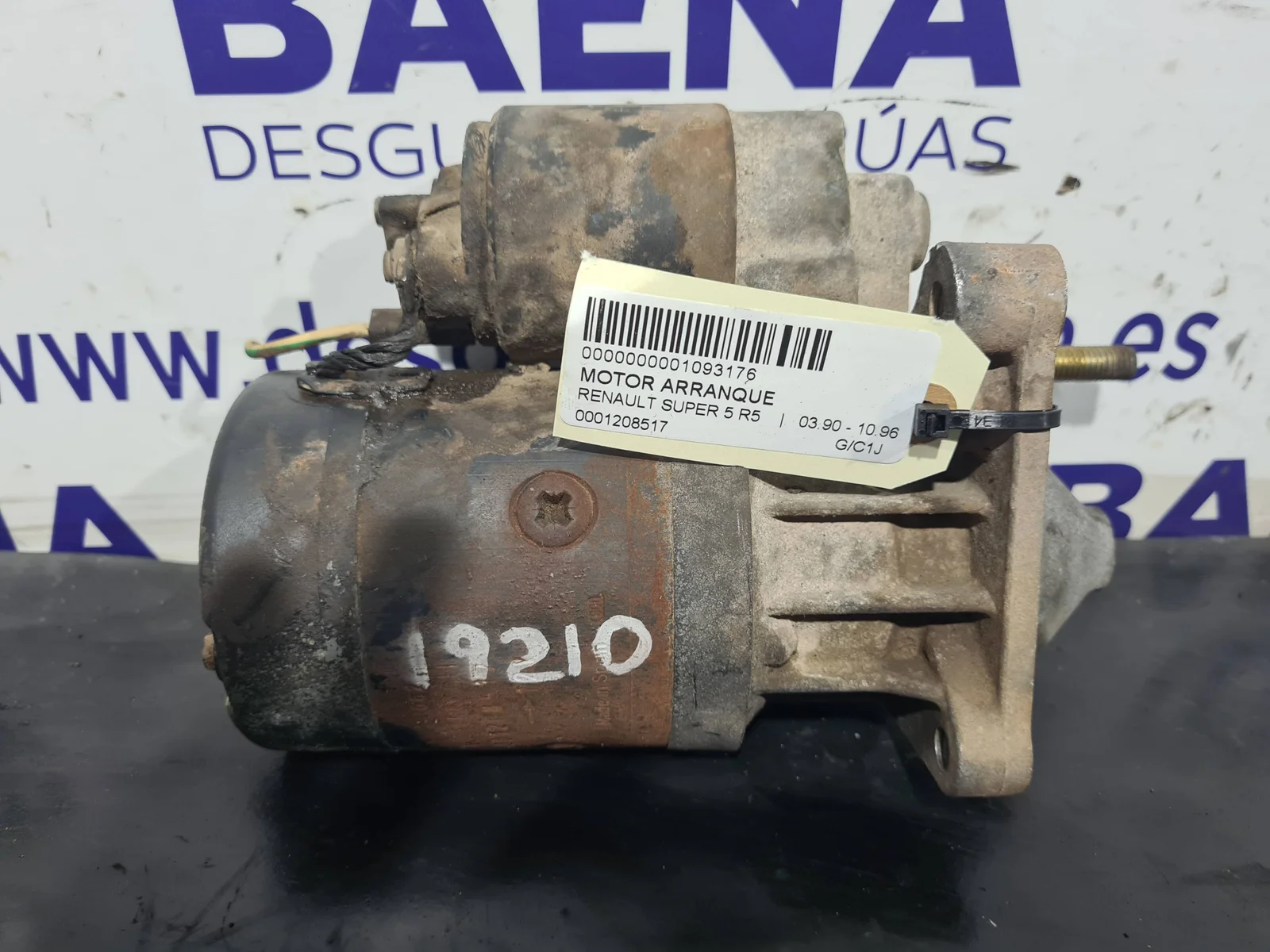 Foto de MOTOR ARRANQUE RENAULT SIN MODELO referencia 0001208517