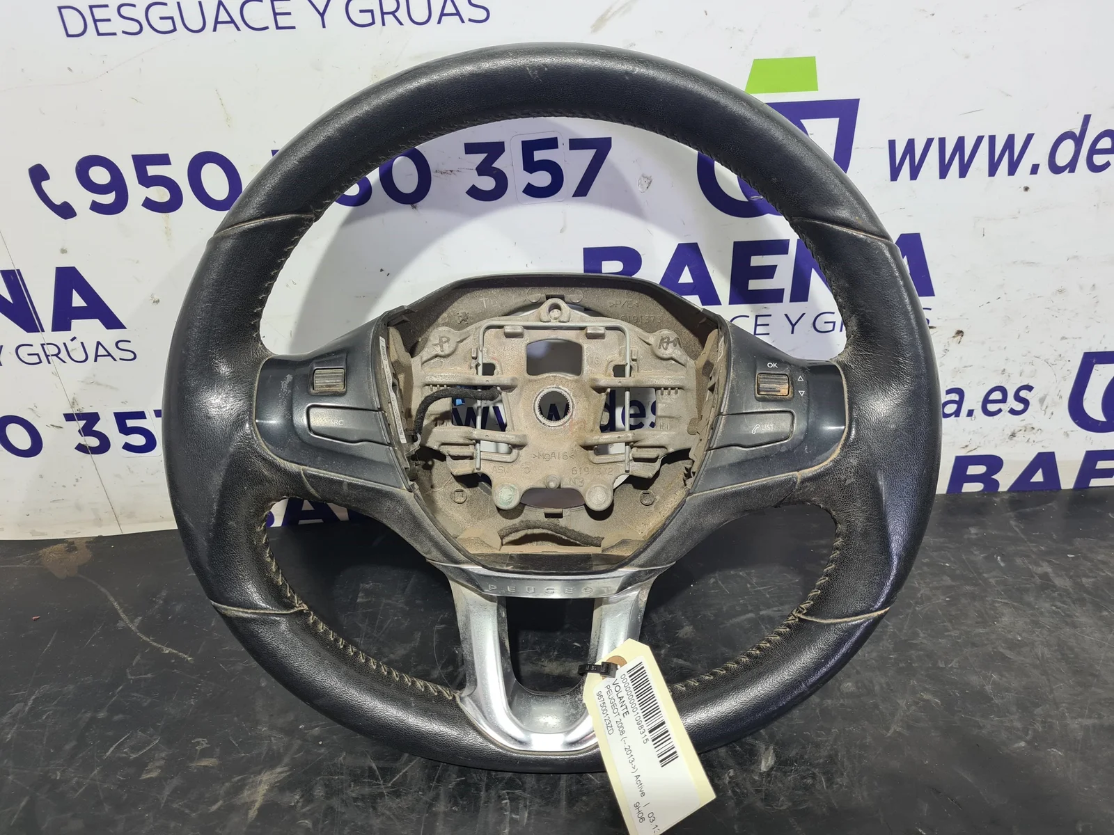 Foto de VOLANTE PEUGEOT 2008 referencia 96750123ZD