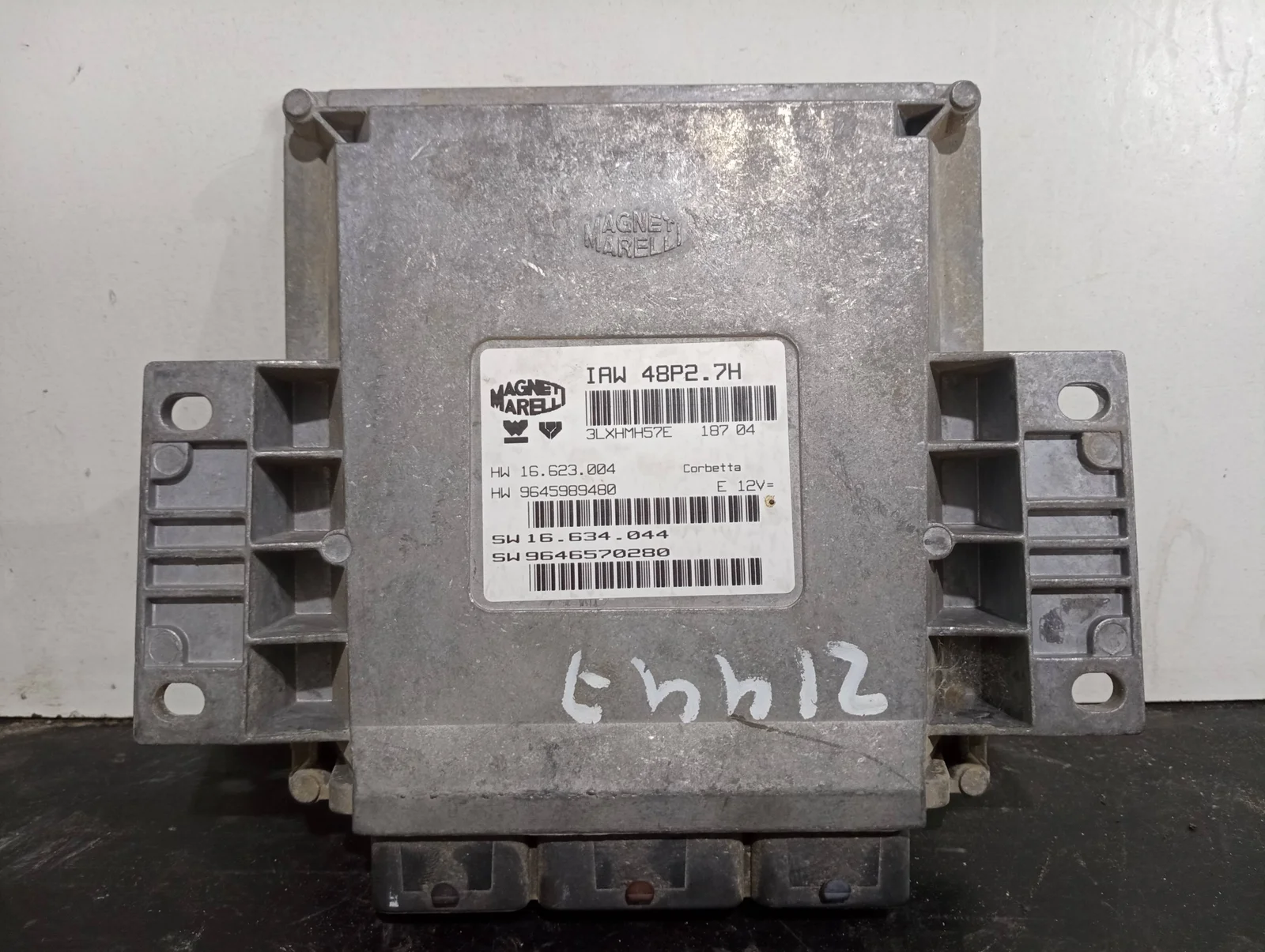 Foto de CENTRALITA MOTOR UCE CITROEN C2 referencia SW9646570280