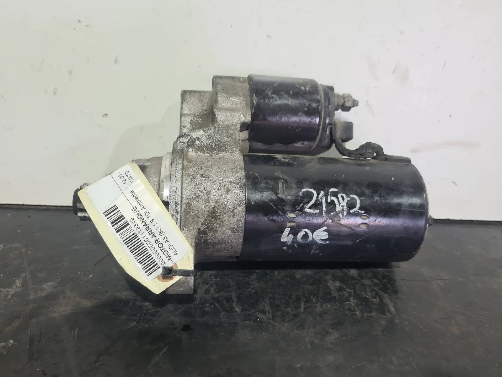 Foto de MOTOR ARRANQUE AUDI A3 (8L) referencia 0001125018