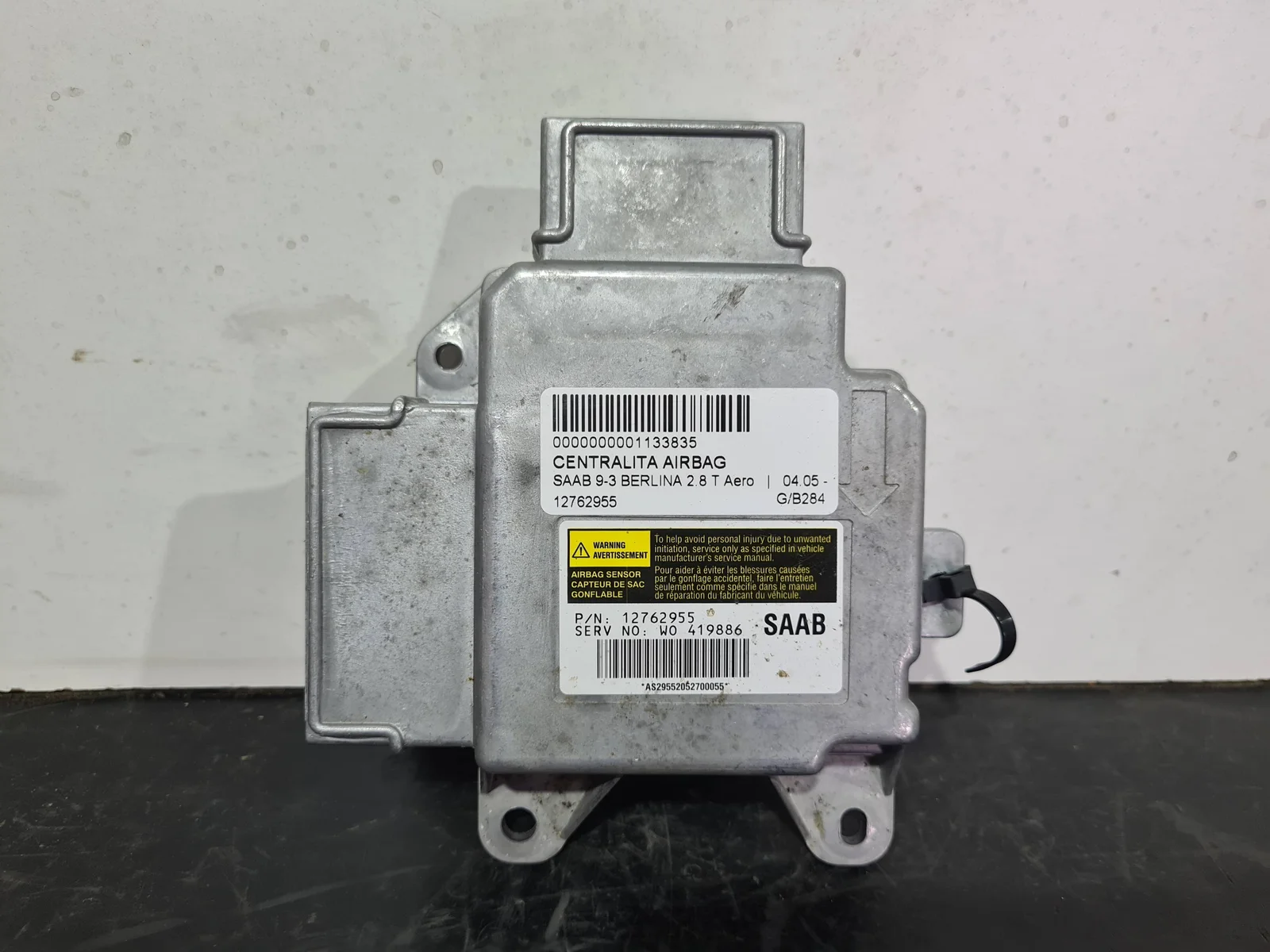 Foto de CENTRALITA AIRBAG SAAB 9-3 BERLINA referencia 12762955