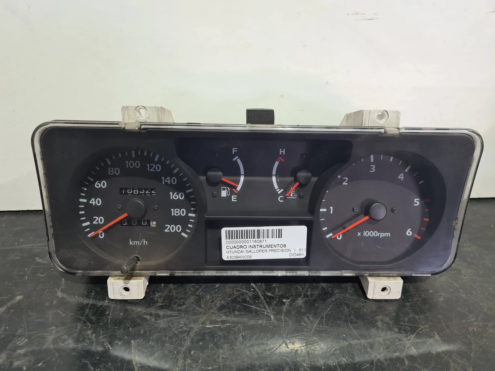 Foto de CUADRO INSTRUMENTOS HYUNDAI SIN MODELO referencia A303BKNC09