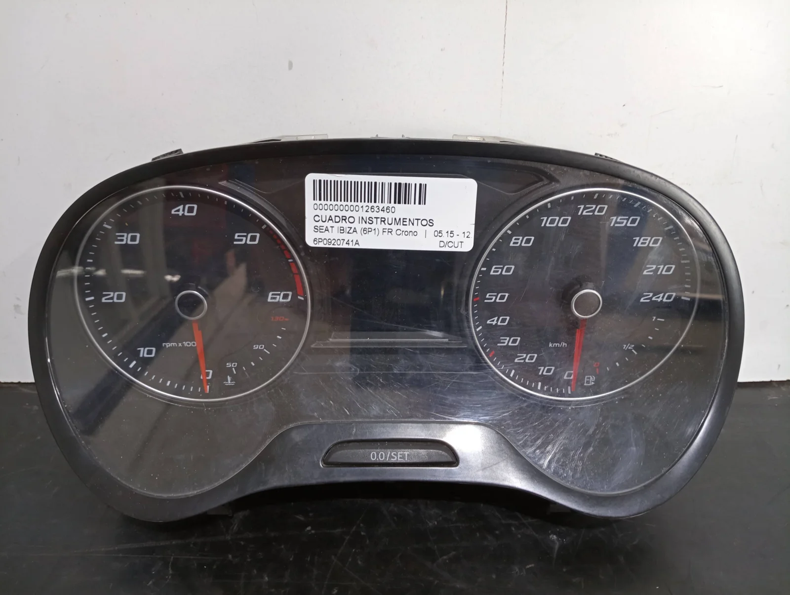 Foto de CUADRO INSTRUMENTOS SEAT IBIZA (6P1) referencia 6P0920741A