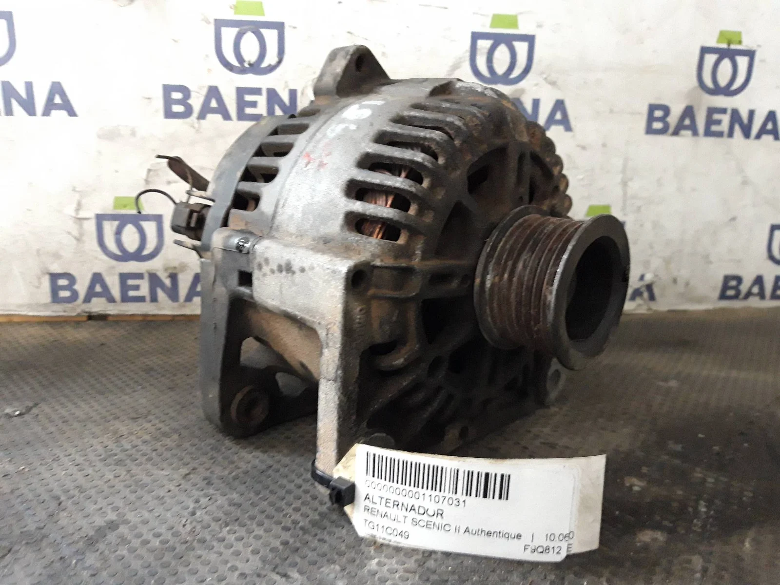 Foto de ALTERNADOR RENAULT SCENIC II (JM) referencia TG11C049