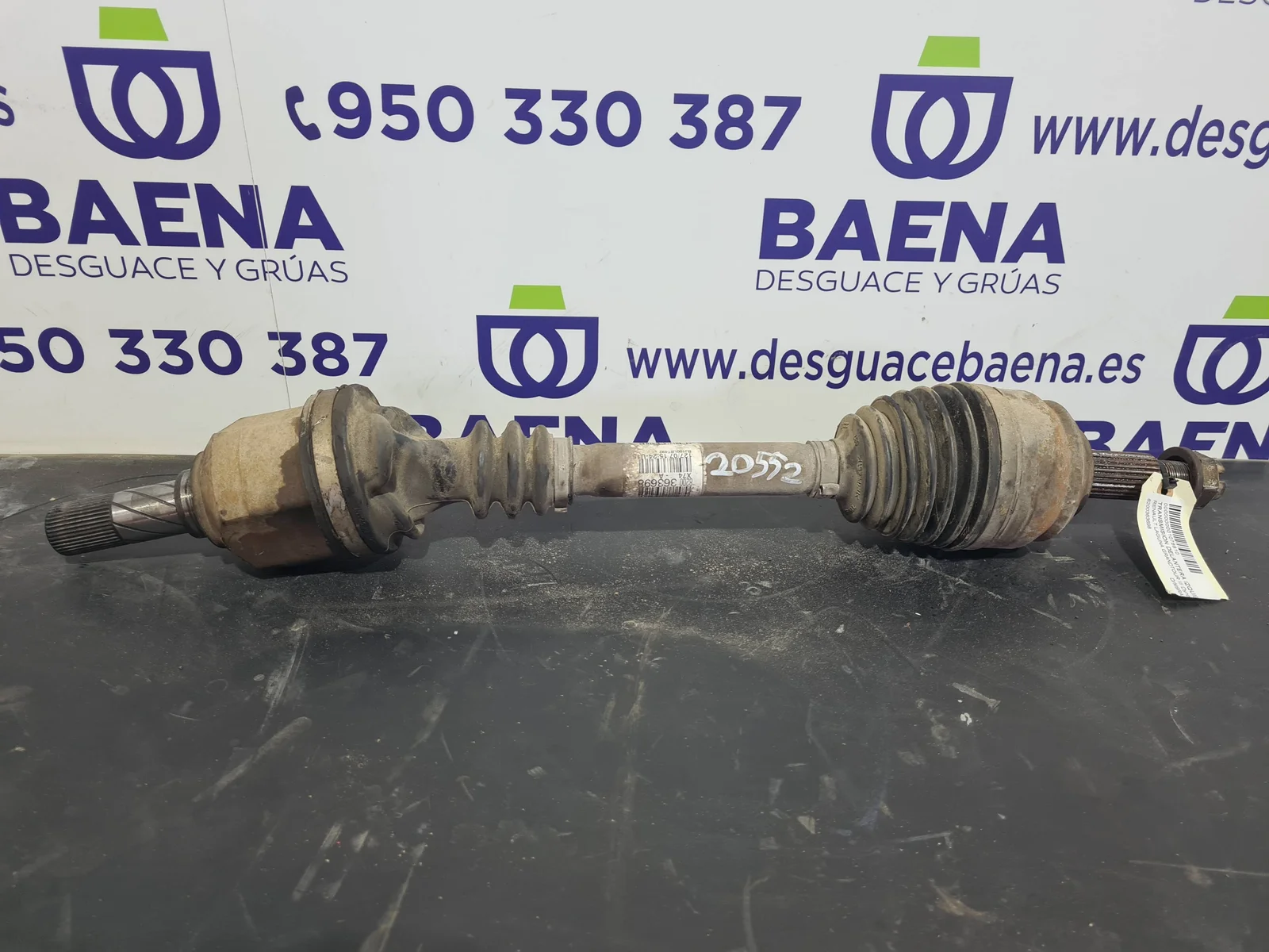 Foto de TRANSMISION DELANTERA IZQUIERDA RENAULT LAGUNA III GRANDTOUR referencia 8200363698