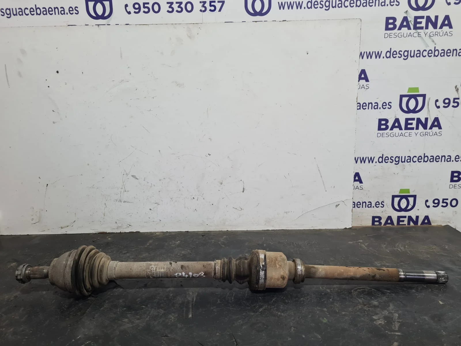 Foto de TRANSMISION DELANTERA DERECHA CITROEN C4 BERLINA referencia 96611072