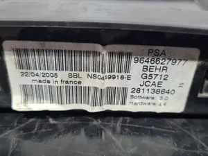 Foto de MANDO CALEFACCION / AIRE ACONDICIONADO PEUGEOT 307 BERLINA (S2) referencia 9646627977 foto 2