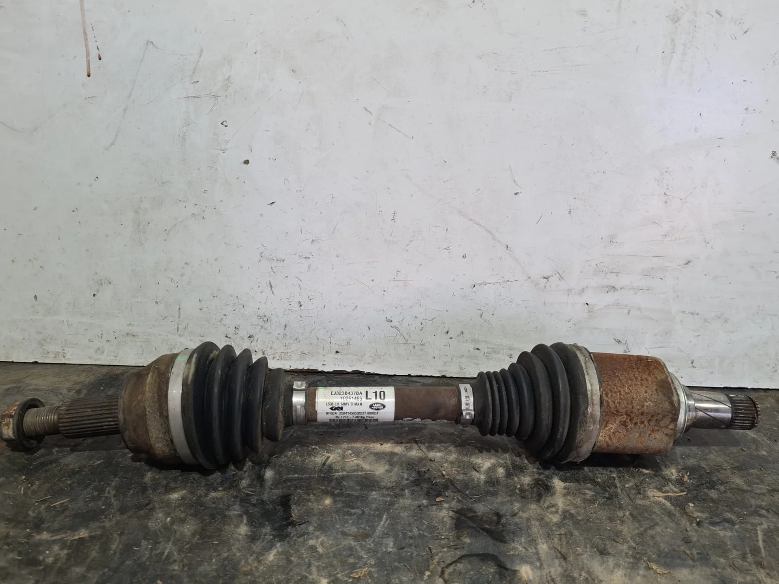 Foto de TRANSMISION DELANTERA IZQUIERDA LAND ROVER RANGE ROVER EVOQUE referencia EJ323B437BA