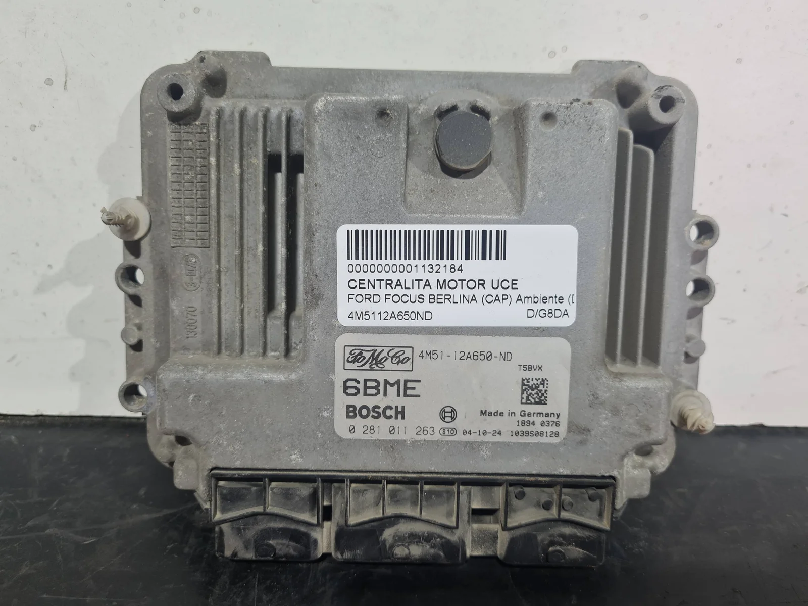 Foto de CENTRALITA MOTOR UCE FORD FOCUS BERLINA (CAP) referencia 4M5112A650ND