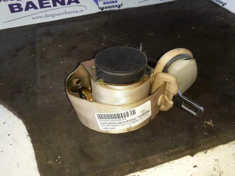 Foto de CINTURON SEGURIDAD TRASERO DERECHO VOLKSWAGEN GOLF IV BERLINA (1J1)(10.1997) referencia 1J6857805F