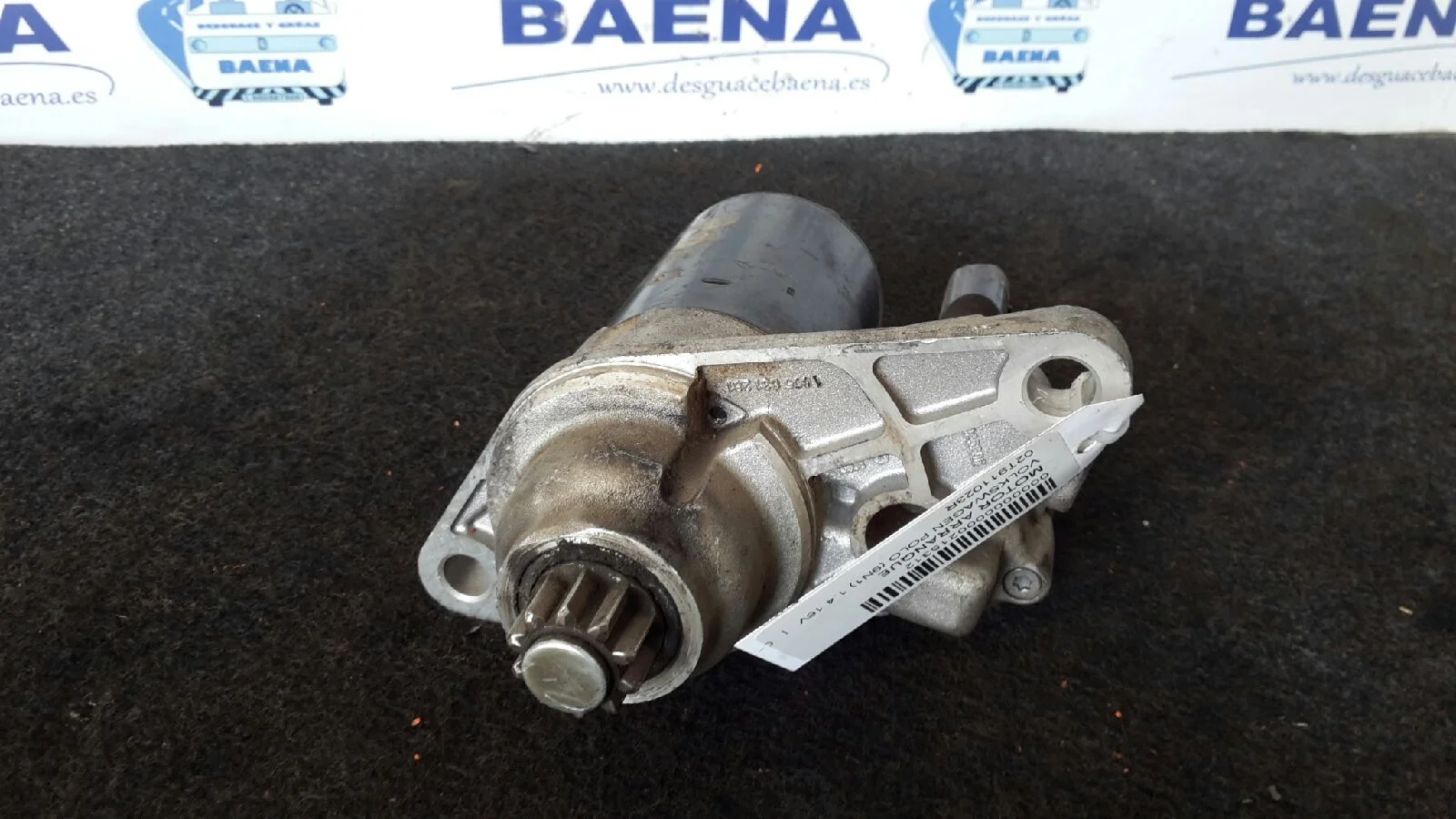 Foto de MOTOR ARRANQUE SIN MARCA SIN MODELO referencia 02T911023R