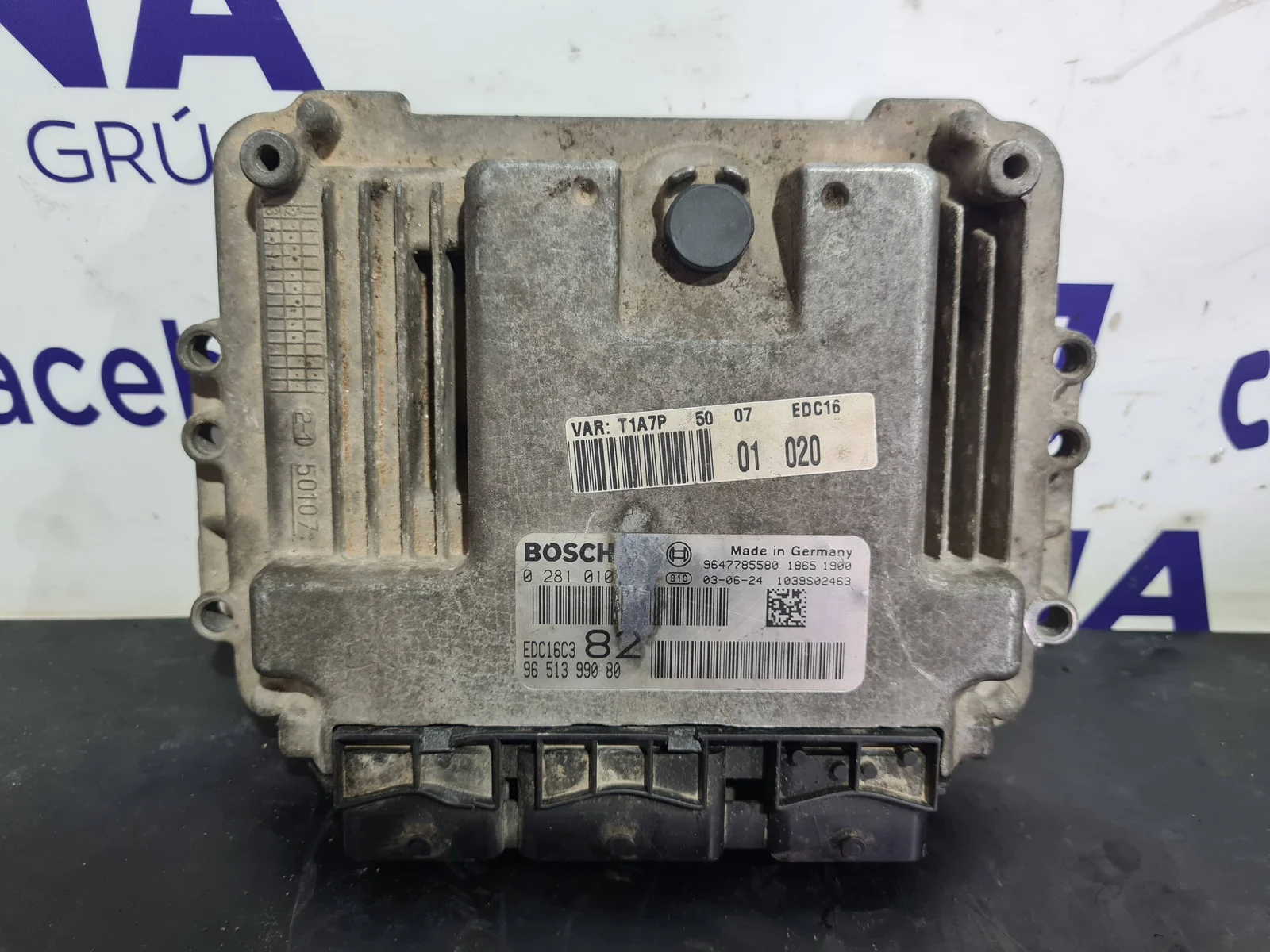 Foto de CENTRALITA MOTOR UCE PEUGEOT 206 referencia 9651399080