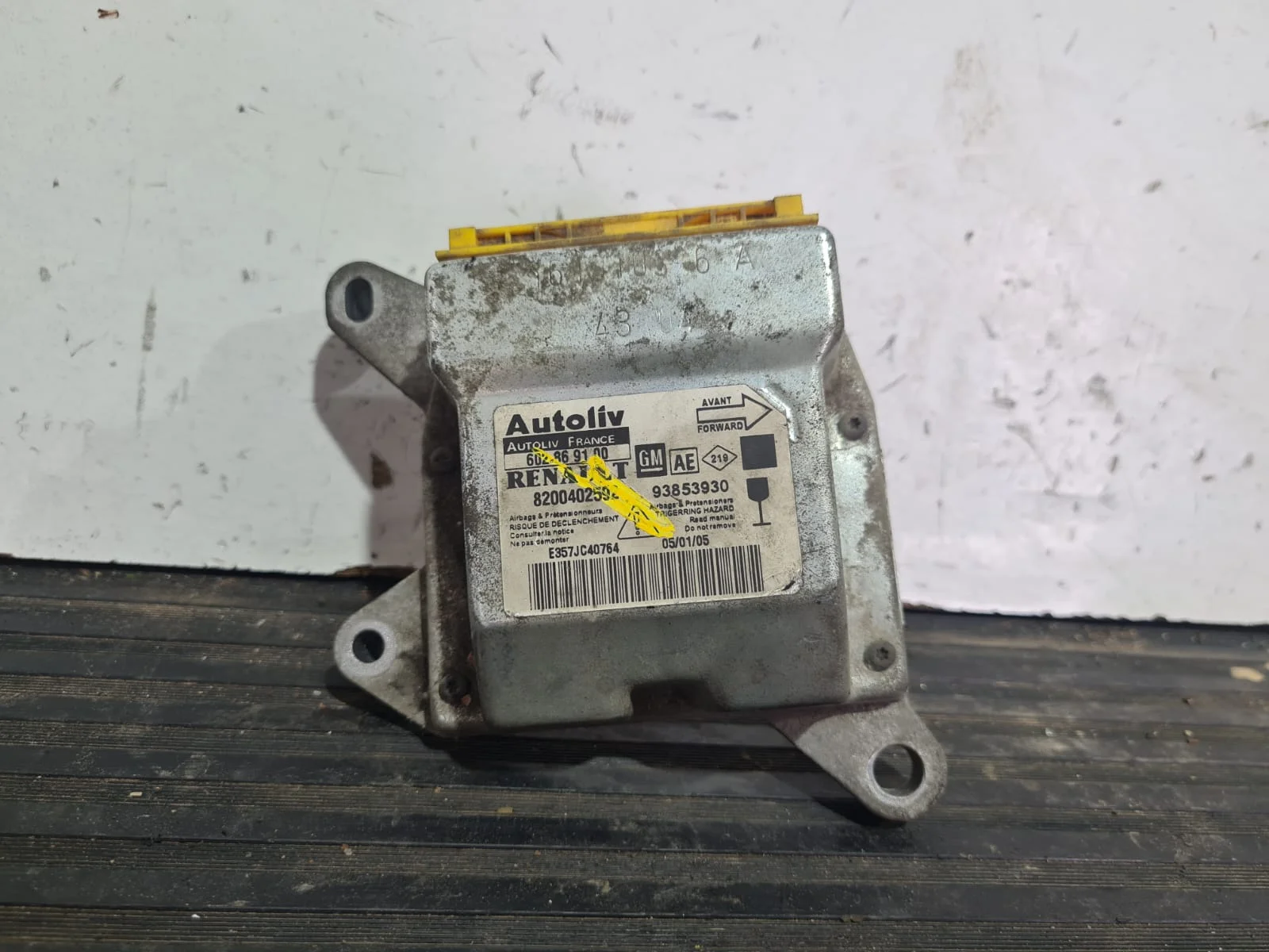 Foto de CENTRALITA AIRBAG RENAULT TRAFIC II COMBI referencia 8200402592