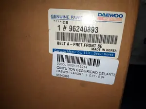 Foto de CINTURON SEGURIDAD DELANTERO IZQUIERDO SIN MARCA SIN MODELO referencia 96240893 foto 2
