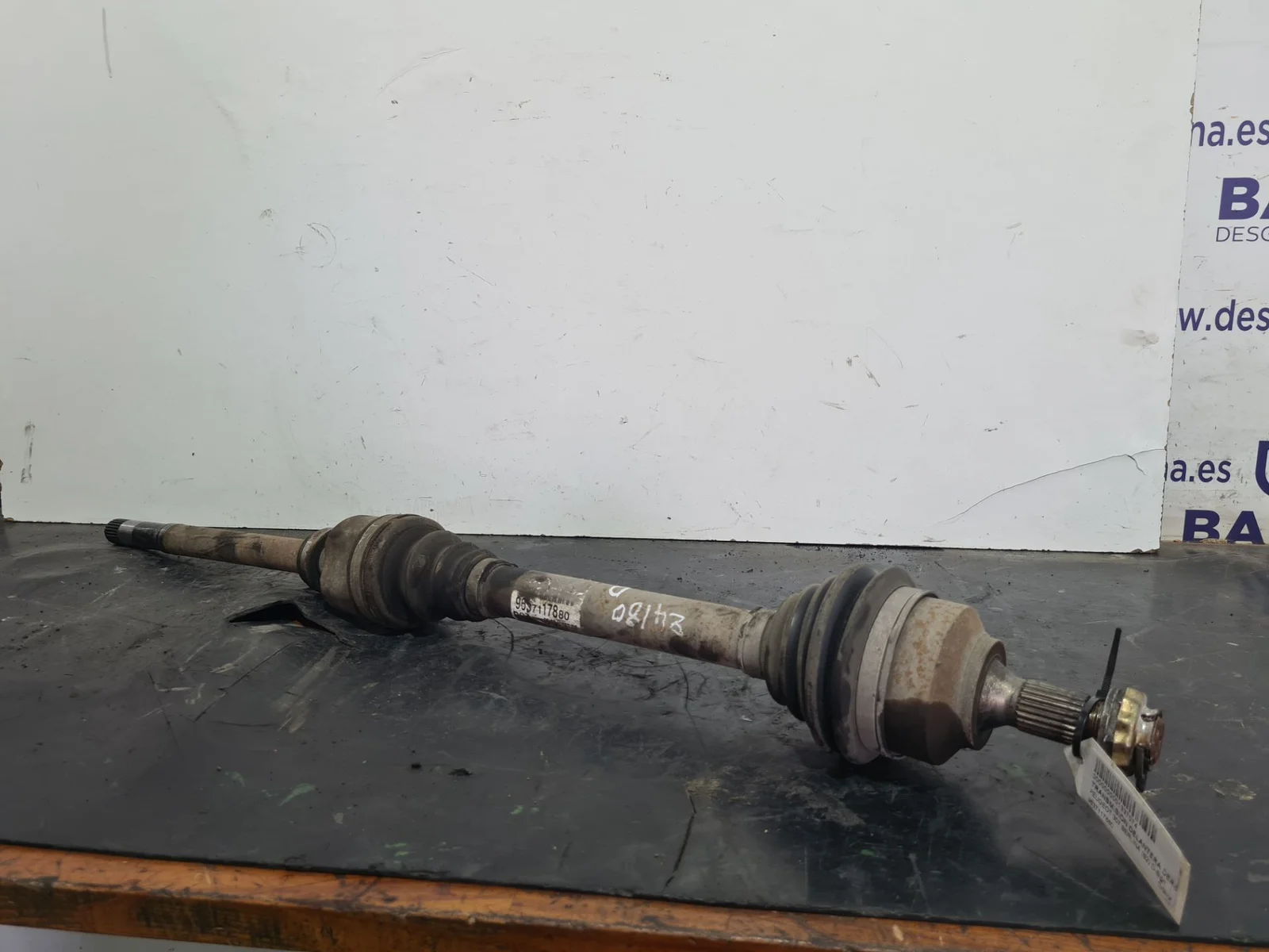 Foto de TRANSMISION DELANTERA DERECHA PEUGEOT 307 BERLINA (S2) referencia 9637117880
