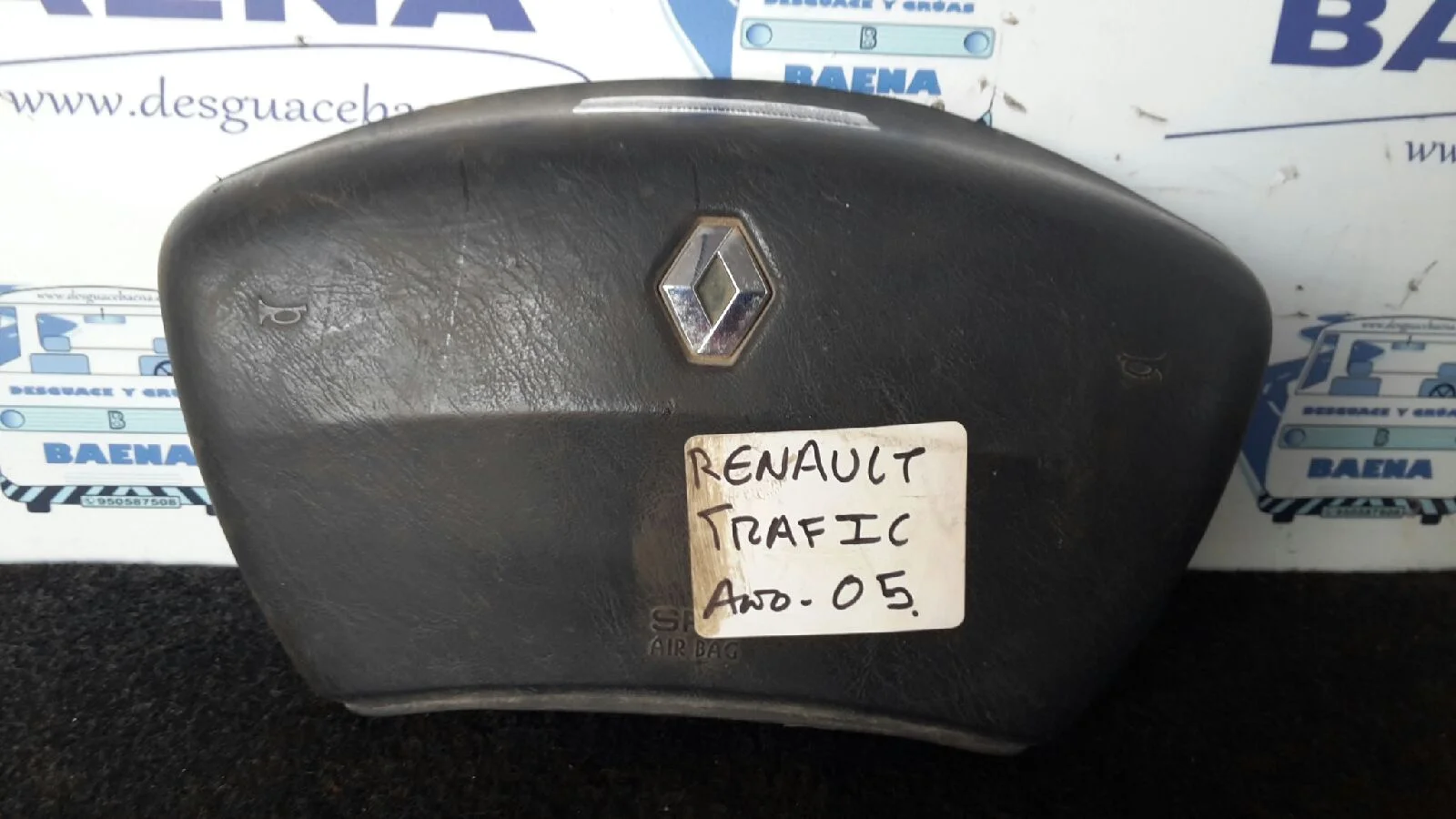 Foto de AIRBAG DELANTERO IZQUIERDO RENAULT TRAFIC II FURGÓN referencia 8200136331B