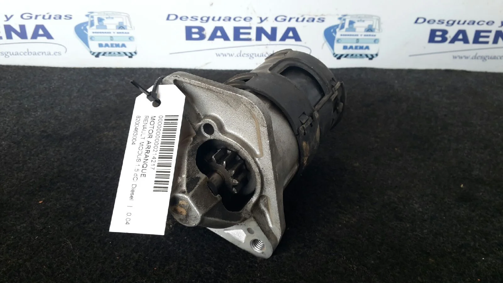 Foto de MOTOR ARRANQUE RENAULT MODUS I referencia 8200463004