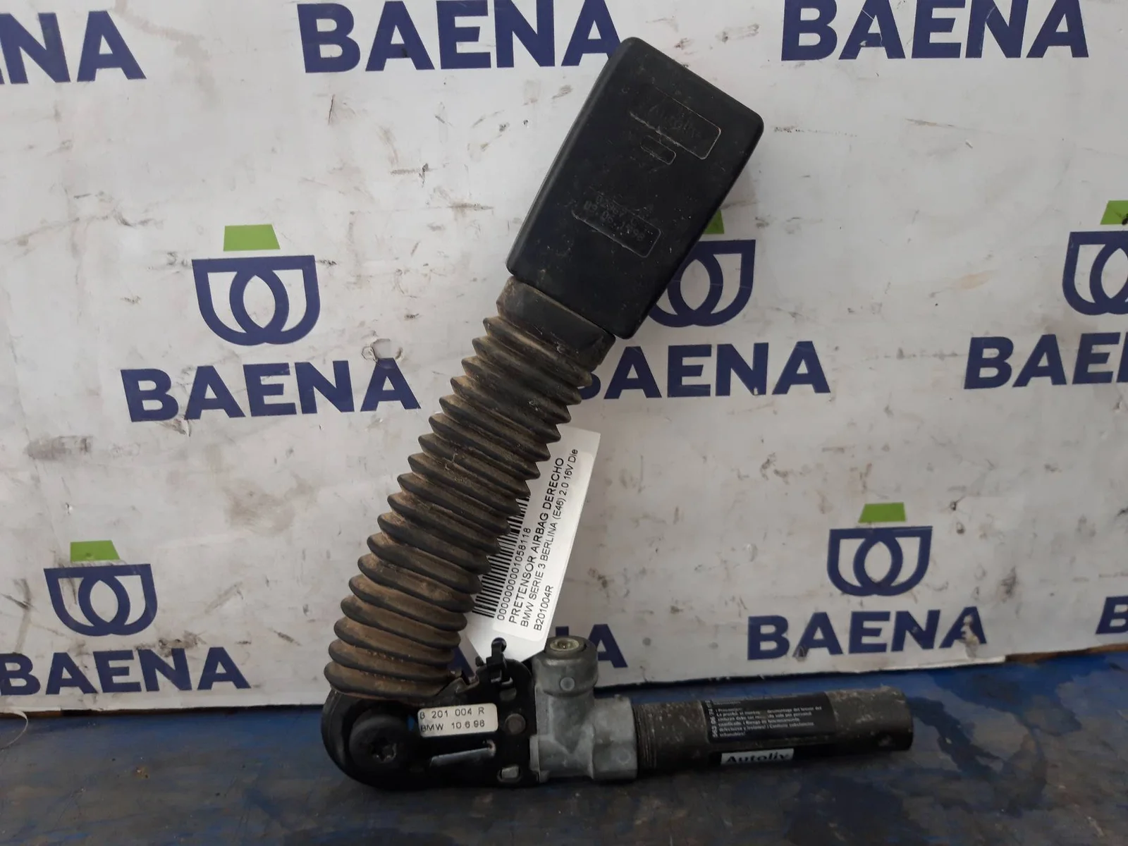 Foto de PRETENSOR AIRBAG DERECHO SIN MARCA SIN MODELO referencia B201004R