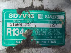 Foto de COMPRESOR AIRE ACONDICIONADO SIN MARCA SIN MODELO referencia SD7V16 foto 2
