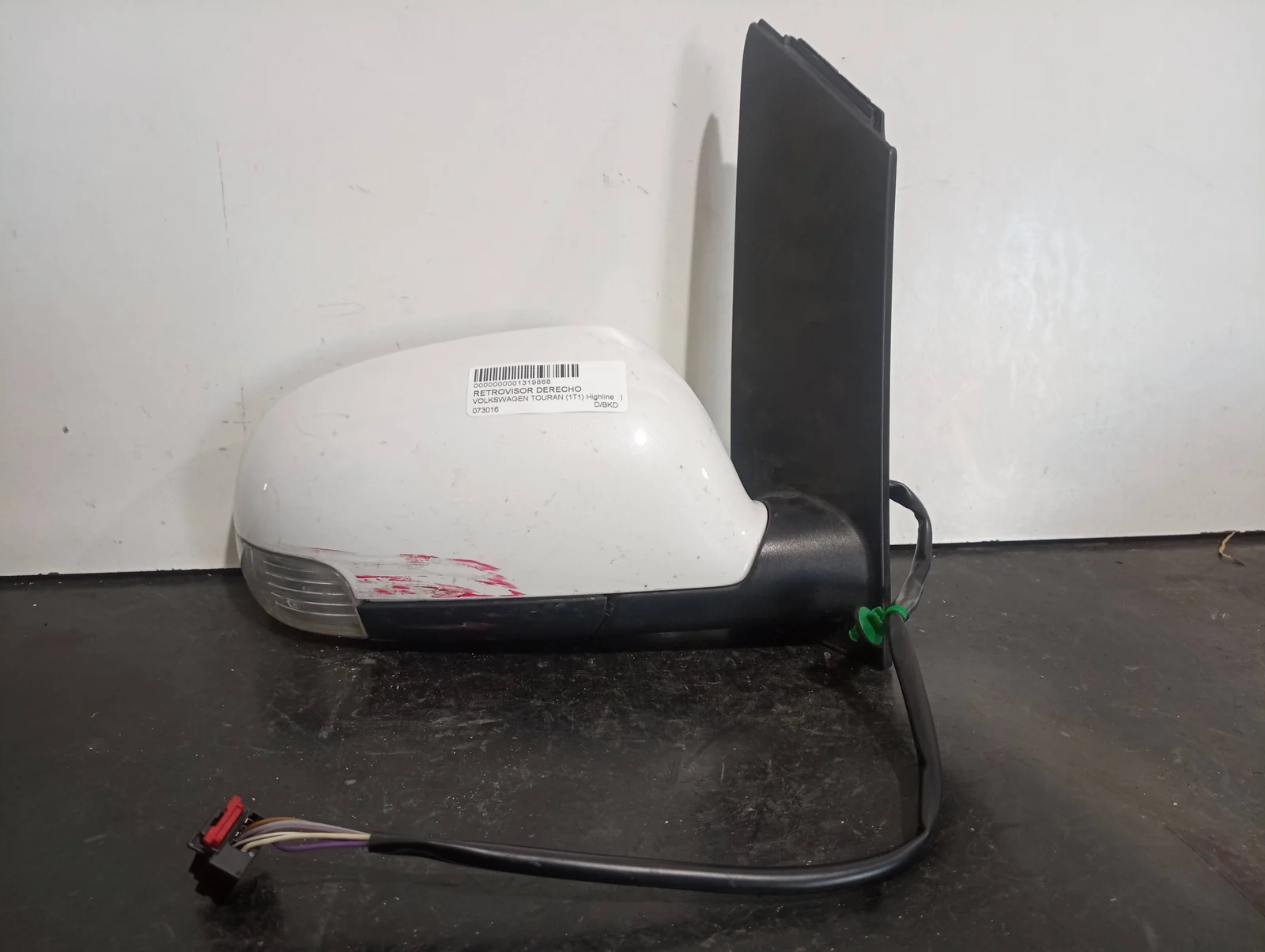 Foto de RETROVISOR DERECHO VOLKSWAGEN TOURAN (1T1) referencia 073016