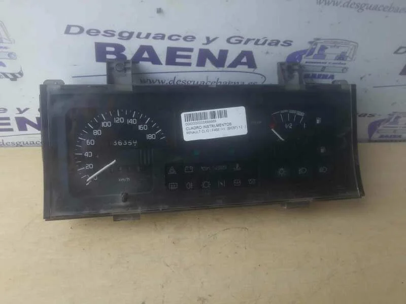 Foto de CUADRO INSTRUMENTOS RENAULT CLIO I FASE I / II (B/C57)