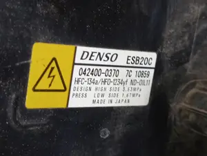 Foto de COMPRESOR AIRE ACONDICIONADO TOYOTA COROLLA (E21) referencia 0424000370 foto 3