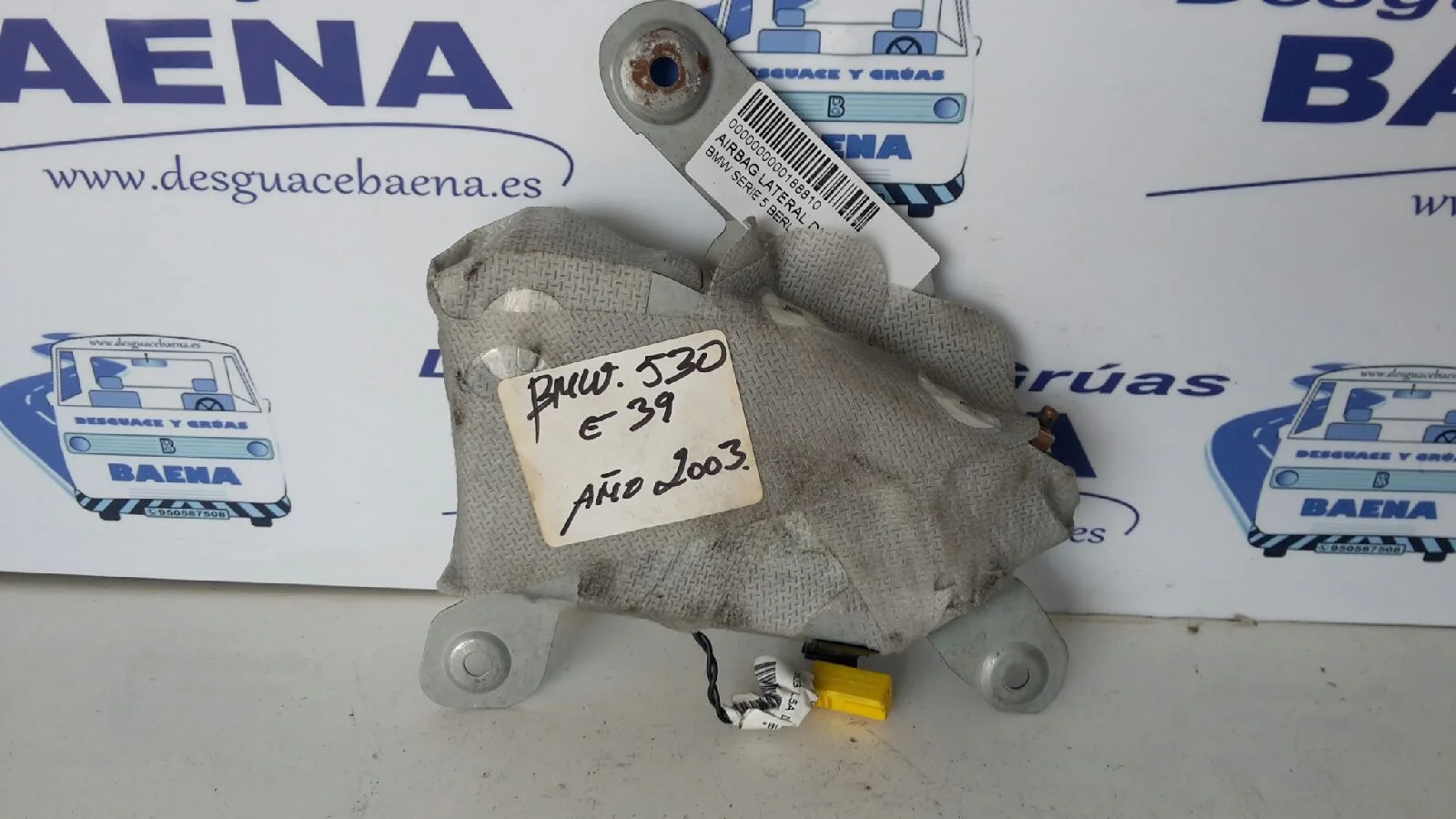 Foto de AIRBAG LATERAL DELANTERO IZQUIERDO SIN MARCA SIN MODELO referencia 30826833104G