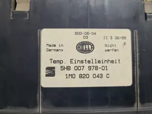 Foto de MANDO CLIMATIZADOR SEAT TOLEDO (1M2) referencia 5HB00797801 foto 6