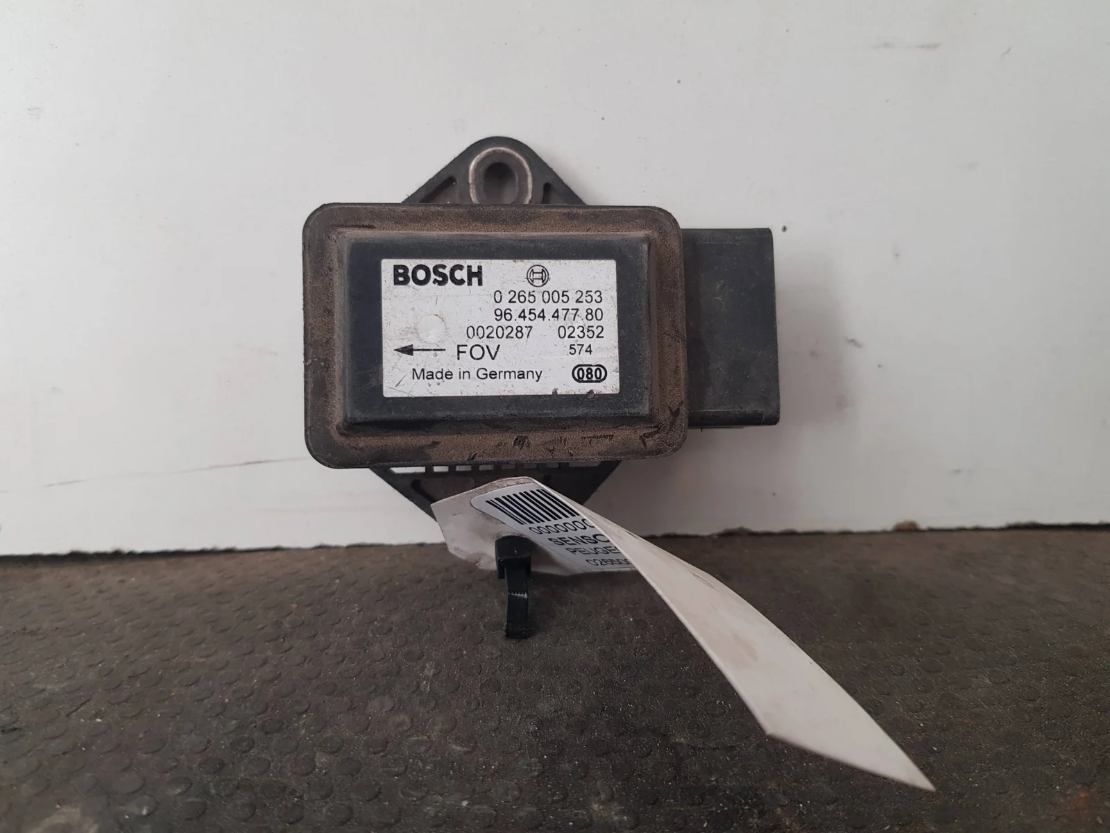 Foto de NO IDENTIFICADO PEUGEOT 307 BERLINA (S2) referencia 0265005253
