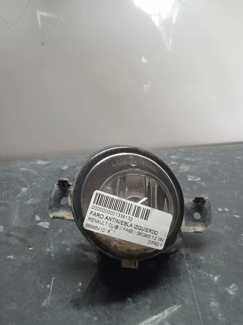 Foto de FARO ANTINIEBLA IZQUIERDO RENAULT CLIO II FASE I (B/CB0) referencia 66986410