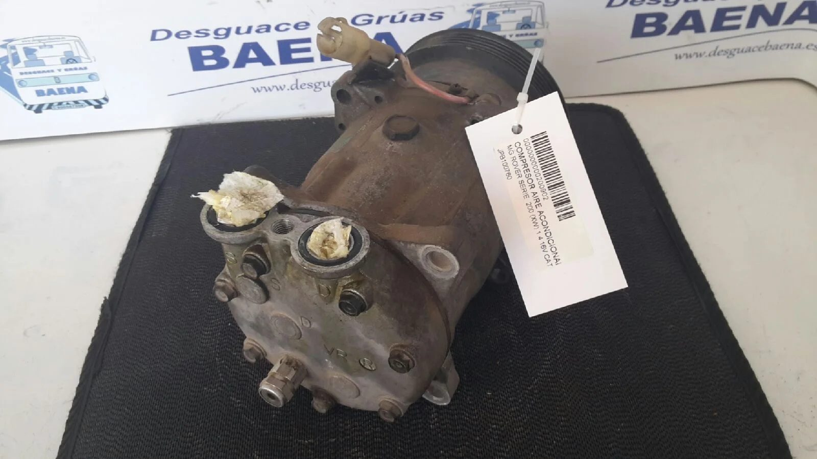 Foto de COMPRESOR AIRE ACONDICIONADO SIN MARCA SIN MODELO referencia JPB100760