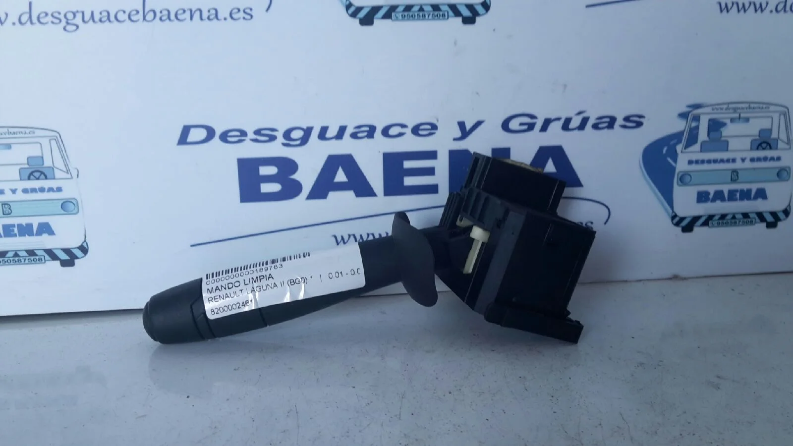 Foto de MANDO LIMPIA RENAULT LAGUNA II (BG0) referencia 8200002461