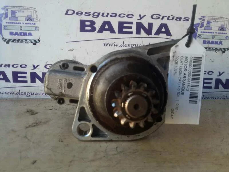 Foto de MOTOR ARRANQUE SEAT LEON (5F1) referencia 02Z911024L