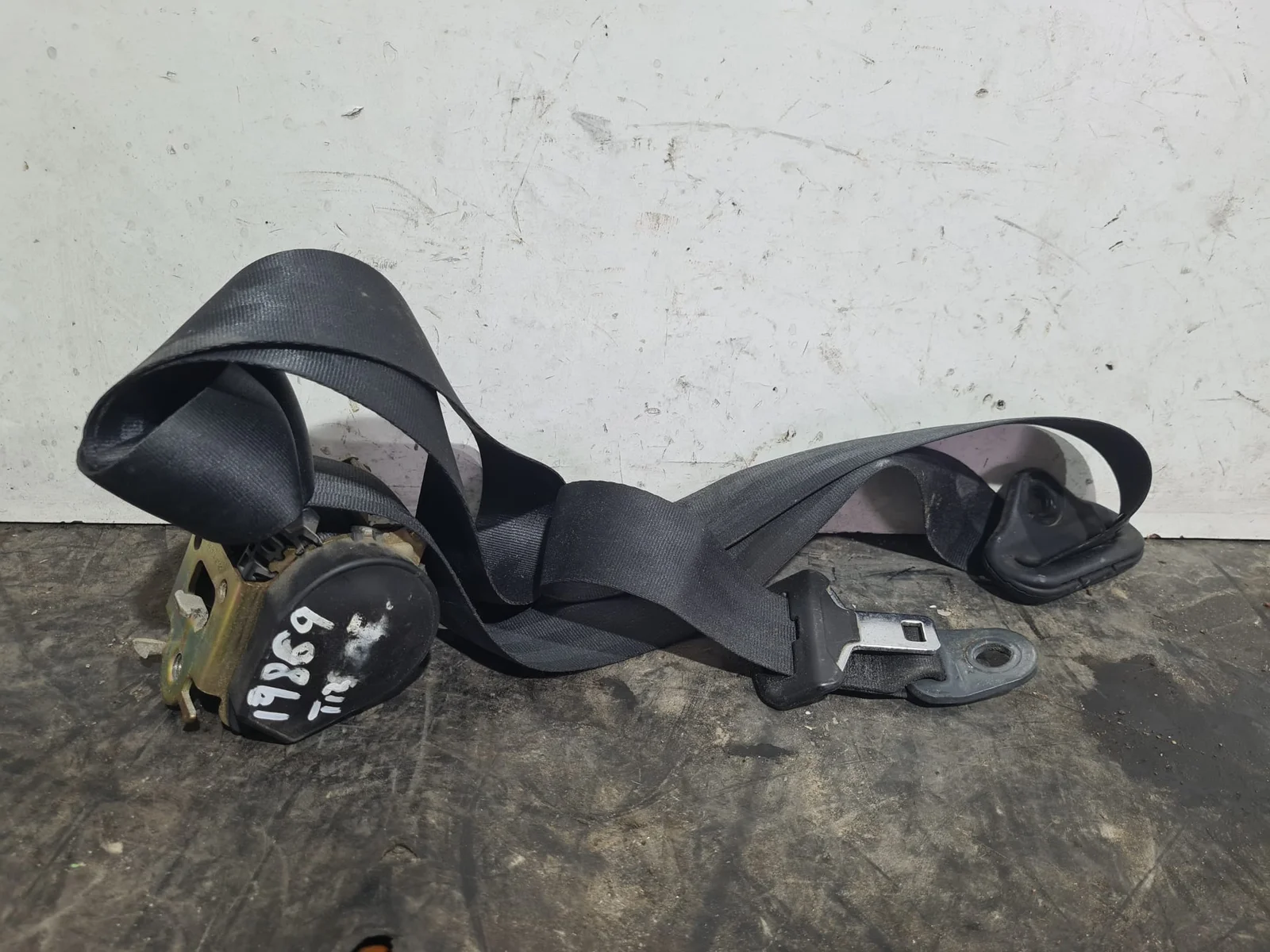 Foto de CINTURON SEGURIDAD TRASERO IZQUIERDO PEUGEOT 206 referencia A508367AC19