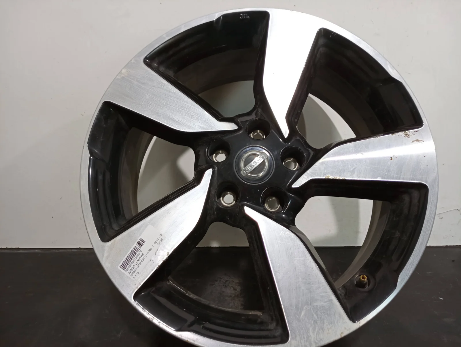 Foto de JUEGO LLANTAS NISSAN QASHQAI (J11E) referencia 7 X 18