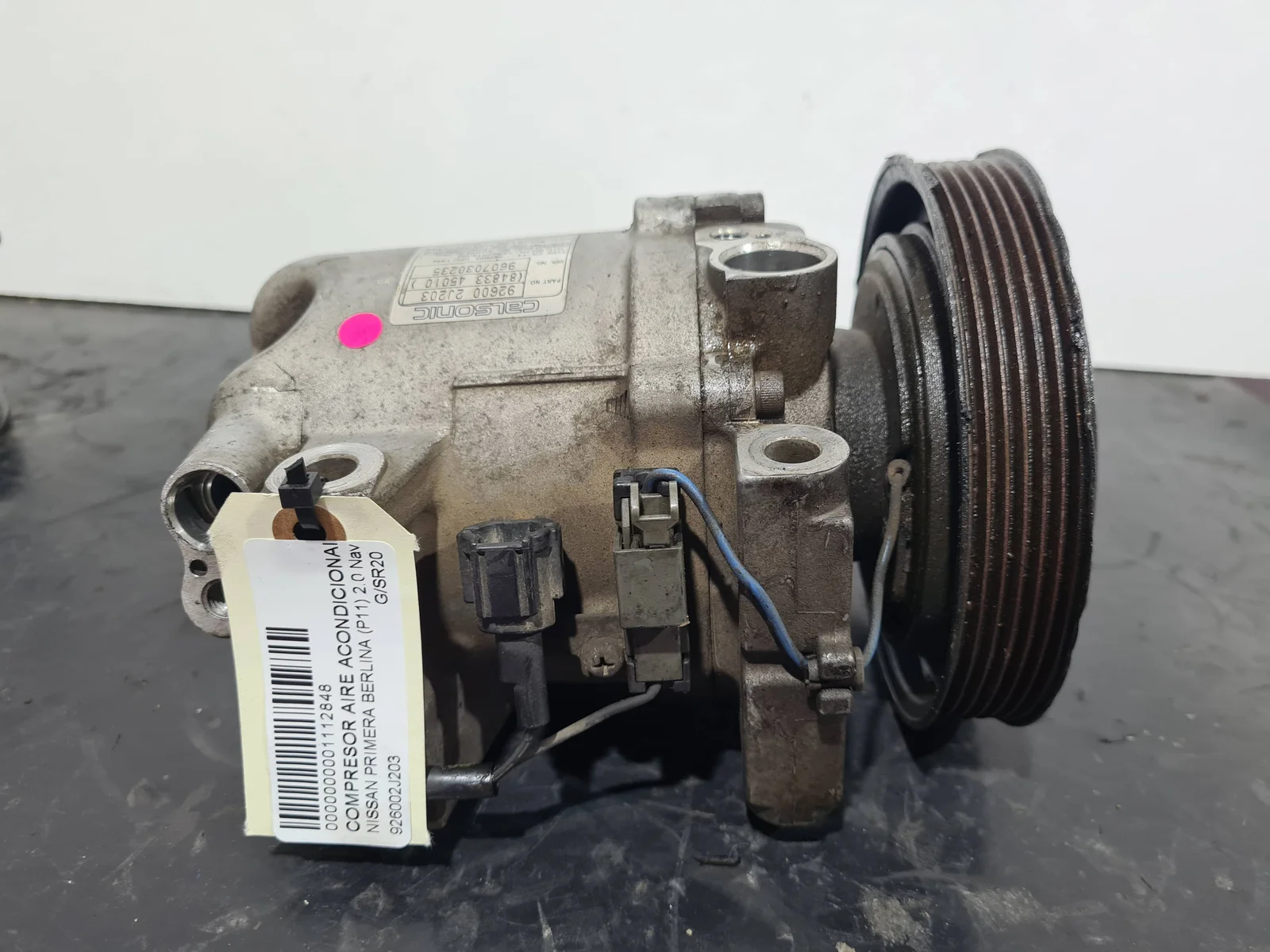 Foto de COMPRESOR AIRE ACONDICIONADO NISSAN PRIMERA BERLINA (P11) referencia 926002J203