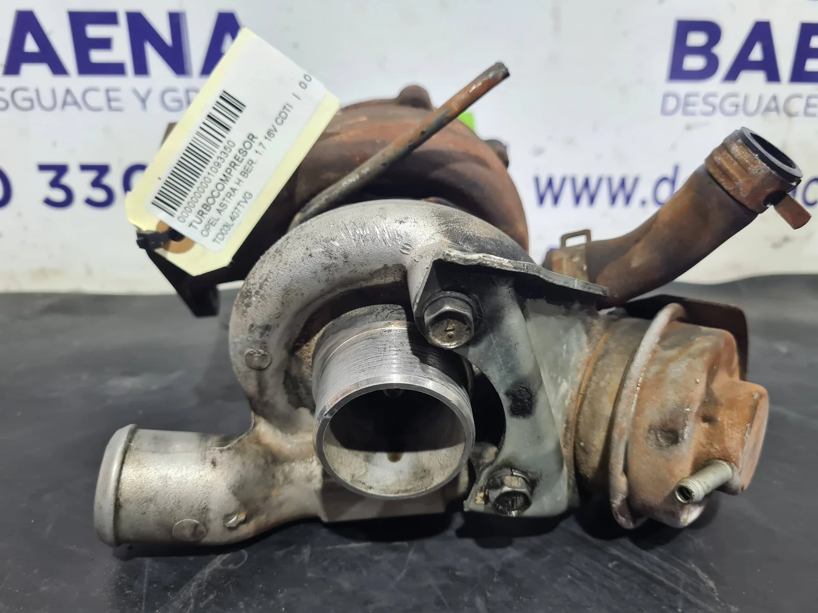 Foto de TURBOCOMPRESOR SIN MARCA SIN MODELO referencia TD03L407TVG