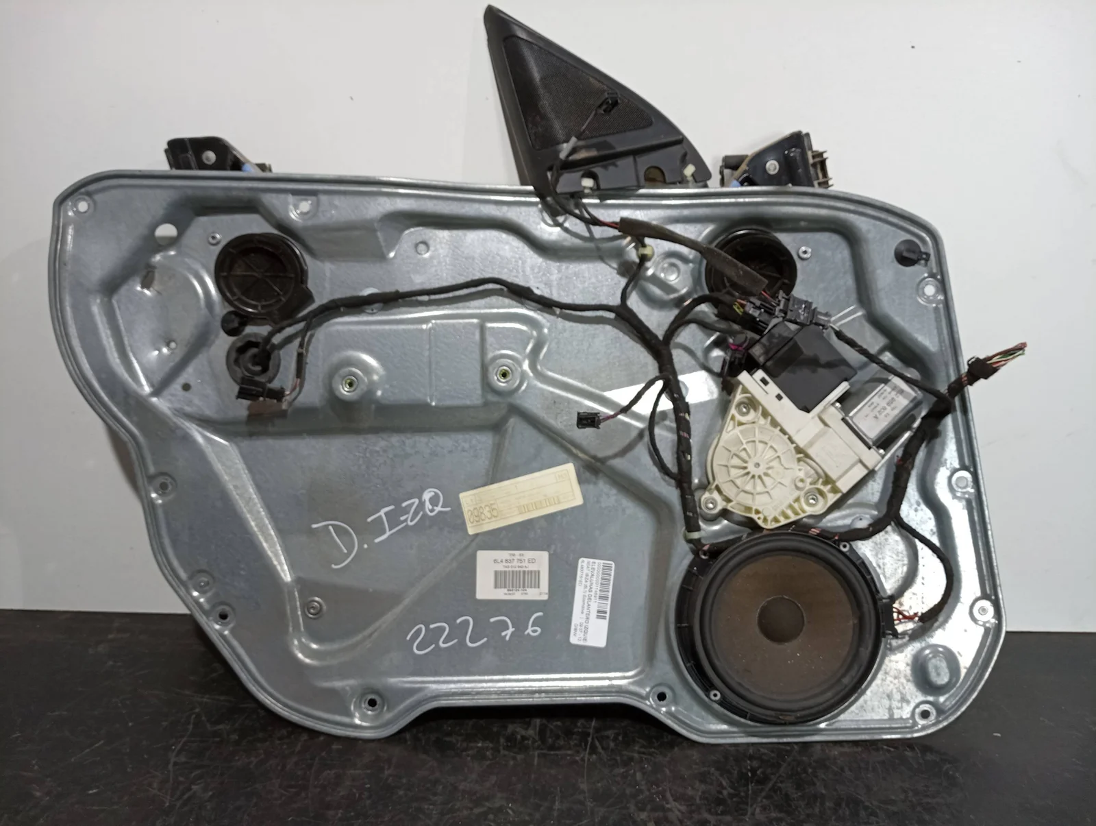 Foto de ELEVALUNAS DELANTERO IZQUIERDO SEAT IBIZA (6L1) referencia 6L4837751ED
