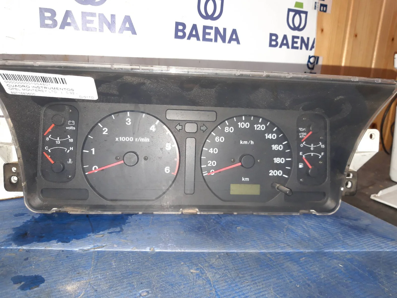 Foto de CUADRO INSTRUMENTOS OPEL MONTEREY referencia 8971683600