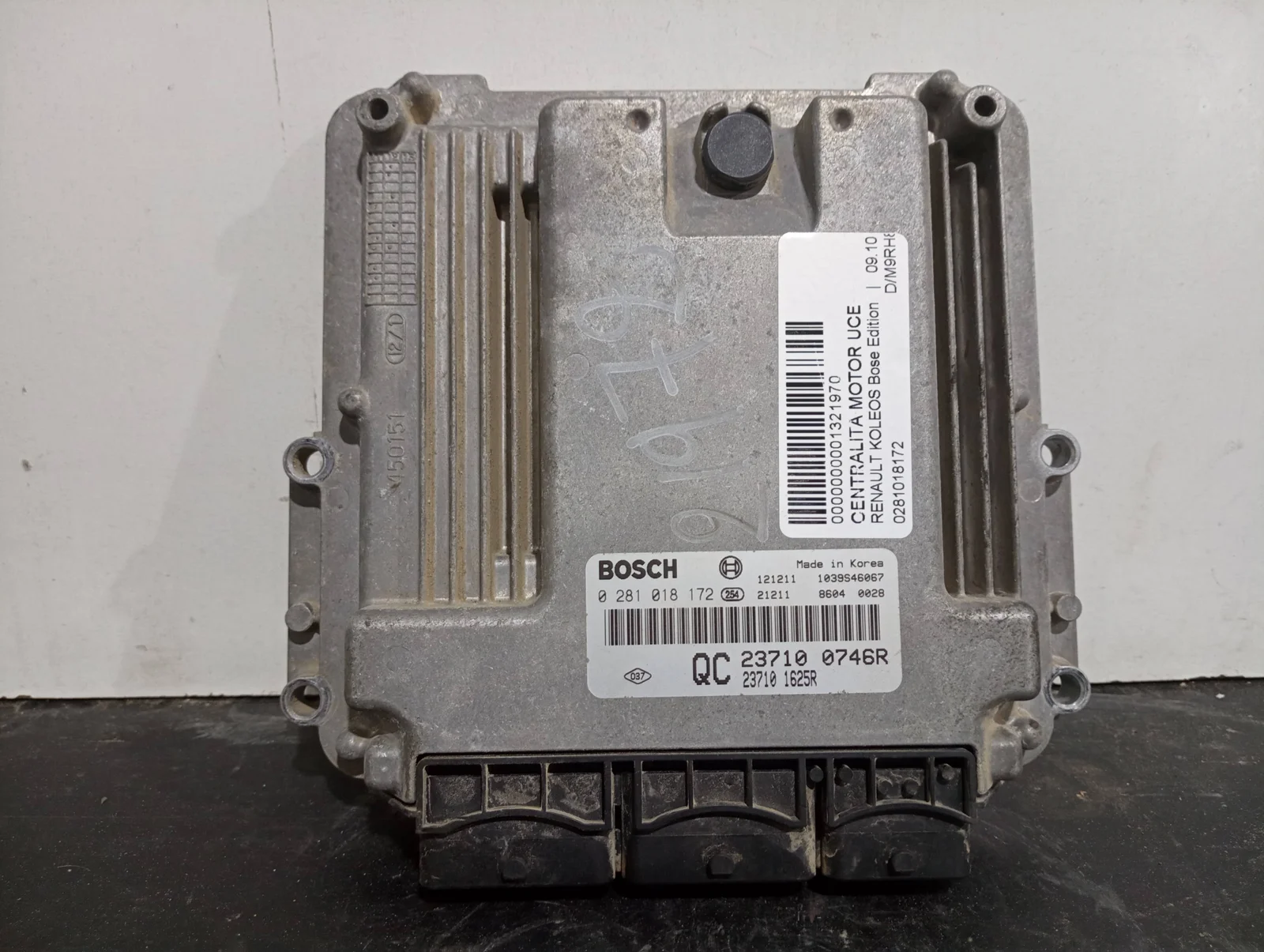 Foto de CENTRALITA MOTOR UCE RENAULT KOLEOS I referencia 0281018172