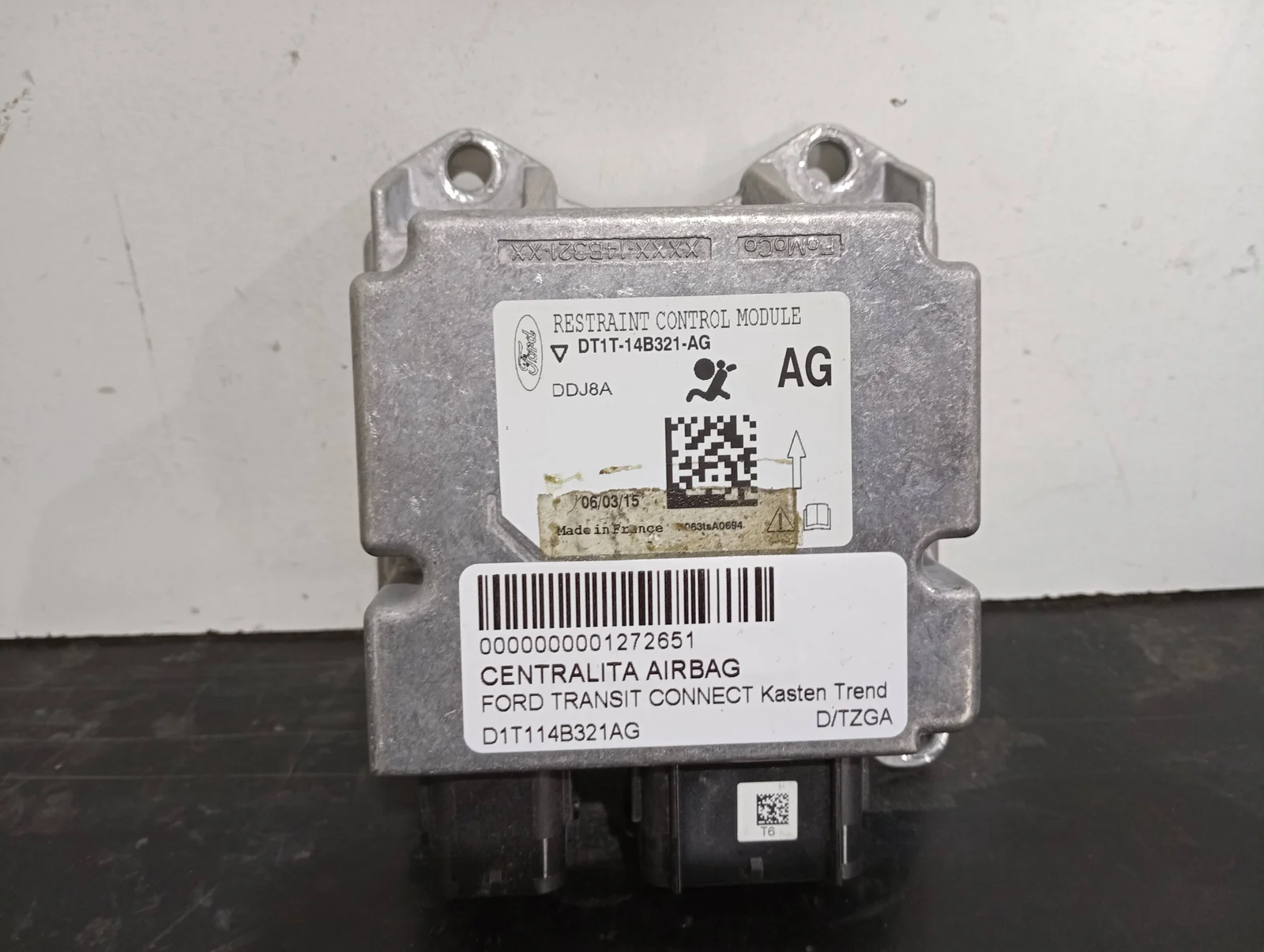 Foto de CENTRALITA AIRBAG FORD TRANSIT CONNECT (CHC) referencia D1T114B321AG