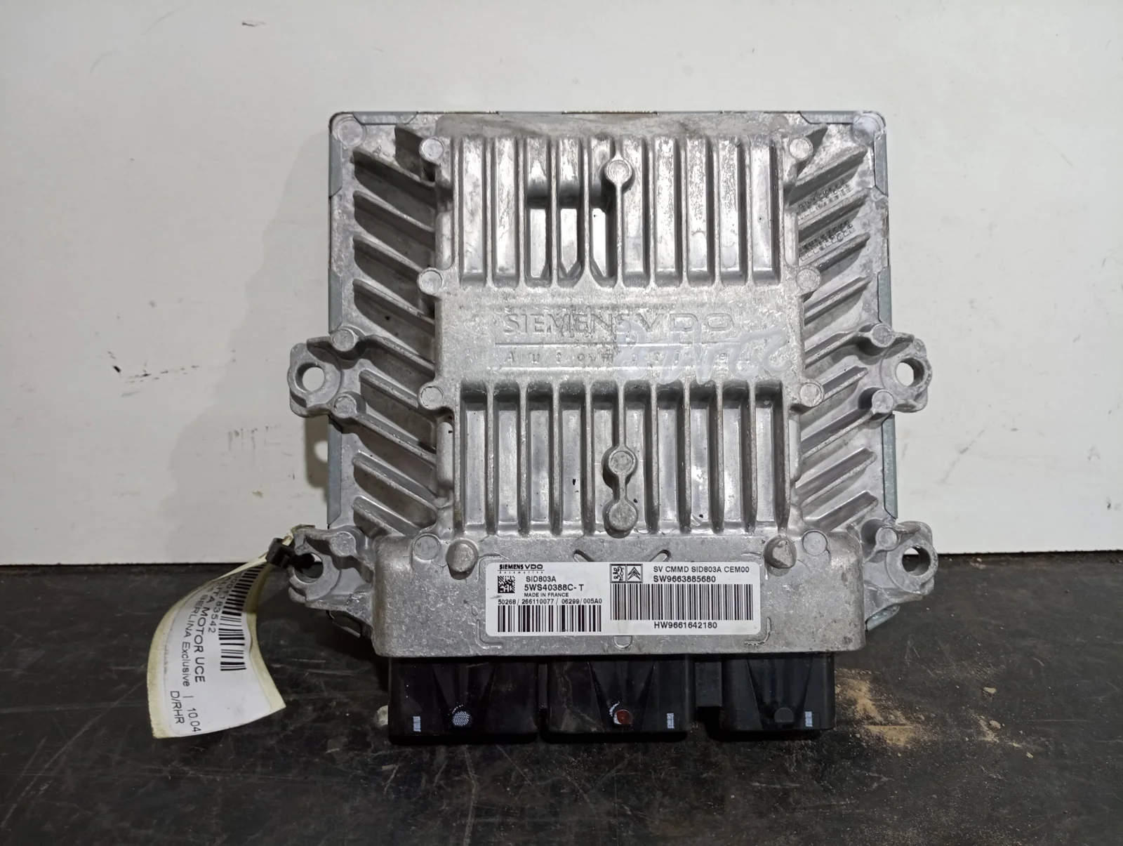 Foto de CENTRALITA MOTOR UCE CITROEN C5 BERLINA referencia 9663885680