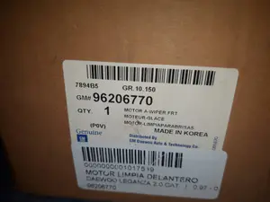 Foto de MOTOR LIMPIA DELANTERO SIN MARCA SIN MODELO referencia 96206770 foto 6