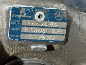 Foto de TURBOCOMPRESOR MERCEDES-BENZ SPRINTER II CAMIÓN referencia A6460900380 foto 3